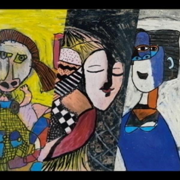 畢卡索系列課程：自畫像